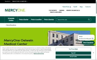 MercyOne Oelwein Medical Center website
