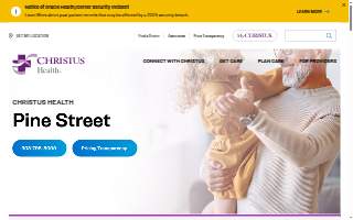 CHRISTUS Health of Texarkana website