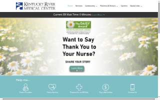 Kentucky River Medical Center website