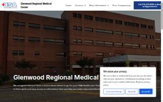 Glenwood Regional Medical Center website
