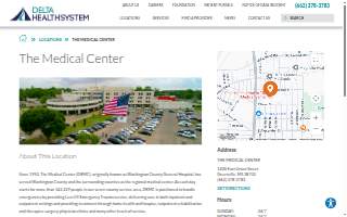 Delta Health System-The Medical Center website