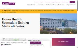 HonorHealth Tempe Medical Center of Scottsdale website