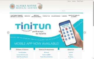 Alaska Native Medical Center website
