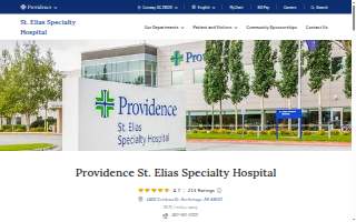 St. Elias Specialty Hospital website