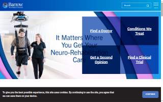 Barrow Neurological Institute website