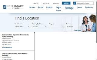 Infirmary Long Term Acute Care Hospital website