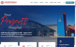 Exceptional Community Hospital - Yuma website
