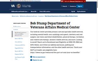 Prescott VA Medical Center website