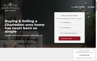 Matt O'Neill Real Estate website