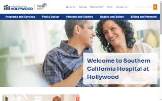 Southern California Hospital at Hollywood website