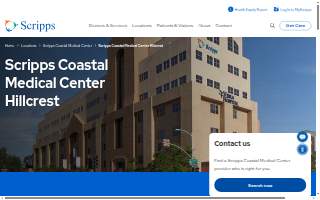 Scripps Memorial Hospital La Jolla website