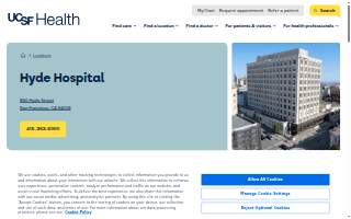UCSF Health Hyde Hospital website
