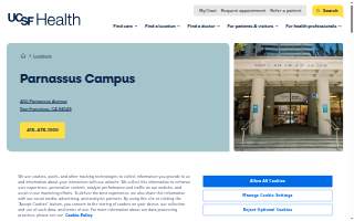 UCSF Helen Diller Medical Center at Parnassus Heights website