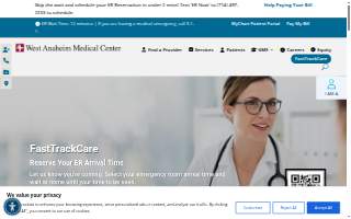 West Anaheim Medical Center website