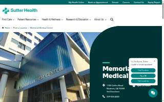 Memorial Medical Center website