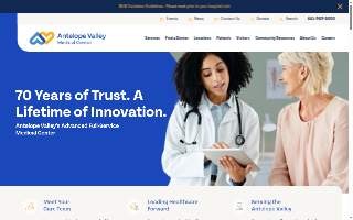 Antelope Valley Medical Center website