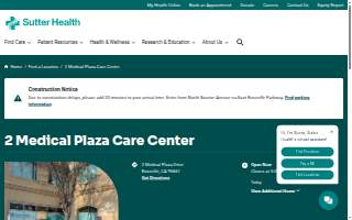 2 Medical Plaza Care Center website