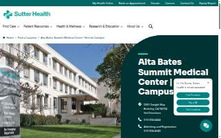 Alta Bates Summit Medical Center | Herrick Campus website