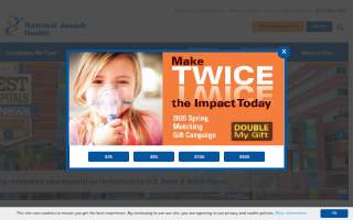 National Jewish Health website