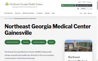 Northeast Georgia Medical Center Gainesville website