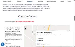Halifax Health | UF Health - Medical Center of Deltona website