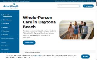 Advent Memorial Hospital Daytona website