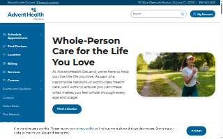 AdventHealth DeLand website