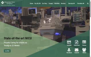 Mountain View Hospital website