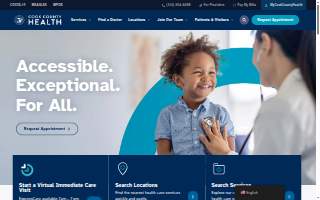 Cook County Health website
