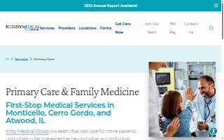 Kirby Medical Center website