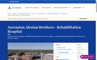 Ascension Alexian Brothers - Rehabilitation Hospital website