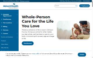 AdventHealth Shawnee Mission website