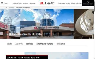 UofL Health - South Hospital website