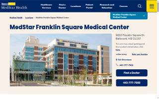 Franklin Square Hospital website