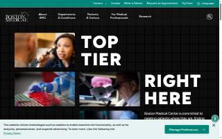 Boston Medical Center website