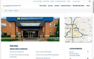 Park East Health Center | University of Michigan Health-West website