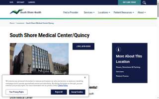 South Shore Medical Center website