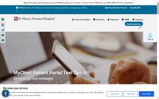 St. Mary's General Hospital website