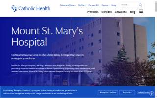Mount St. Mary's Hospital website