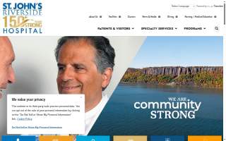 St. John's Riverside Hospital website