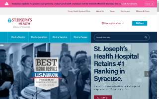 St. Joseph's Health Hospital website