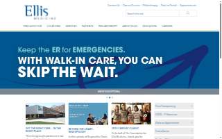 Ellis Hospital of Schenectady website
