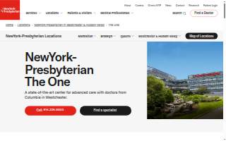 NewYork-Presbyterian The One website