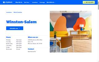 Cityblock Health - Winston-Salem website