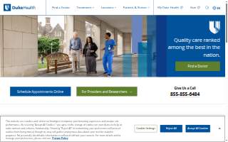 Duke University Health System website