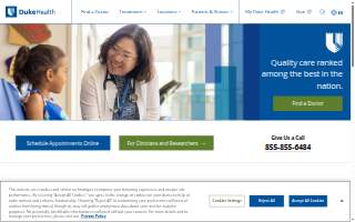 Duke University Medical Center website