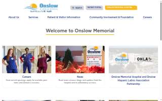Onslow Co Hospital Authority website