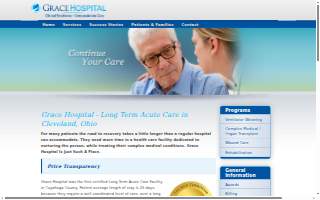 Grace Hospital website