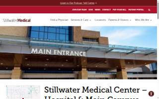 Stillwater Medical Center website