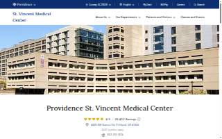 Providence St. Vincent Medical Center website